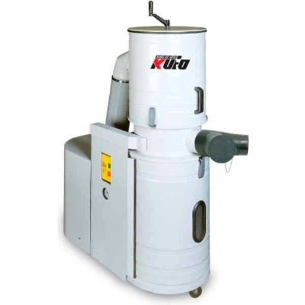 Air Foxx Kufo Seco 2HP 1 Phase Total Enclosed Canister Dust Collector - UFO-DC102